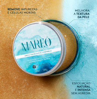 Areia Esfoliante Corporal Mareô
