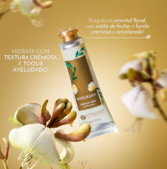 Creme Desodorante de Mãos Amburana