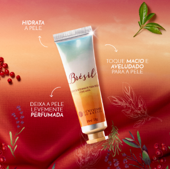 Creme Desodorante para Mãos Brésil